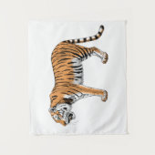 tijger wandkleed (Voorkant)
