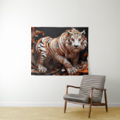 tijger wandkleed (In Situ (horizontaal))