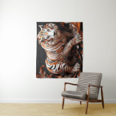 tijger wandkleed (In situ)