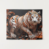 tijger wandkleed (Voorkant (horizontaal))