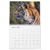 Tijger Wild Dier 2027 Kalender (Jan 2027)