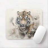 Tijger Wild Dier Muismat (Met muis)