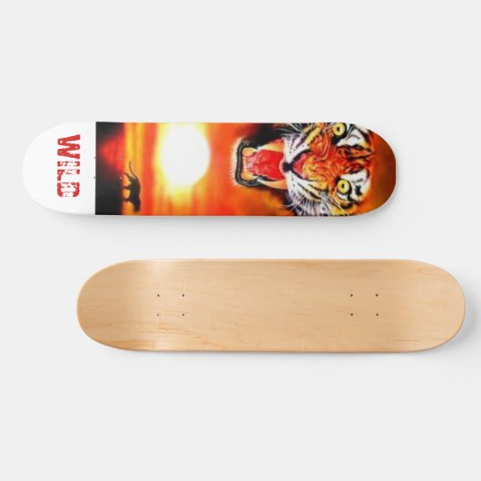 tijger, WILD Skateboard (Horizontaal)