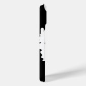 Tijger, wilde kat op zwart Case-Mate iPhone case (Achterkant / Rechts)
