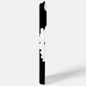 Tijger, wilde kat op zwart Case-Mate iPhone case (Achterkant / Rechts)