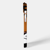 Tijger, wilde kat op zwart Case-Mate iPhone case (Achterkant / Links)