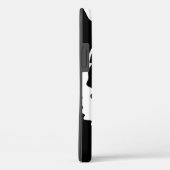 Tijger, wilde kat op zwart Case-Mate iPhone case (Achterkant / Rechts)