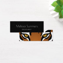 Tijger, wilde kat op zwart