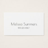 Tijger, wilde kat op zwart visitekaartjes (Voorkant)