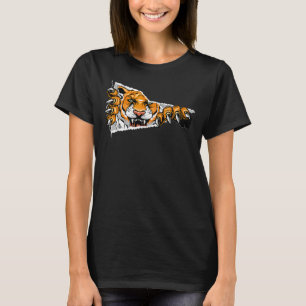 Tijger Wilde Kat Roofdier Motief Chinese Zodiak 1 T-shirt