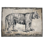 Tijger  wildgroei decoratief large cadeautasje (Achterkant)