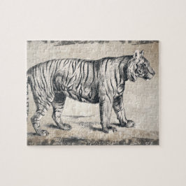 Tijger  wildgroei decoratief legpuzzel