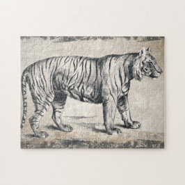 Tijger  wildgroei decoratief legpuzzel