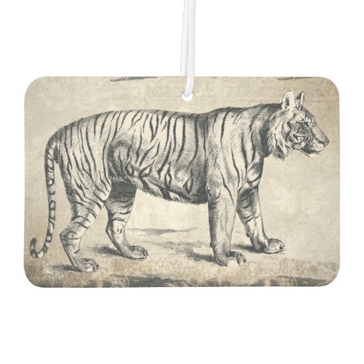 Tijger wildgroei decoratief luchtverfrisser (Achterkant)