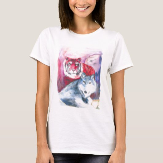 Tijger/Wolf T-shirt (Voorkant)