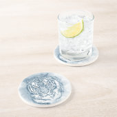 tijger zandsteen onderzetter (Zijkant)