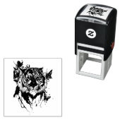 Tijger Zelfinktende Stempel (In situ)