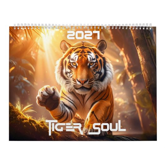 TIJGER ZIEL KALENDER (Hoes)