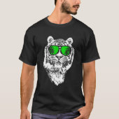 Tijger zonnebril Muziek Uralub Tiger Love Animal F T-shirt (Voorkant)