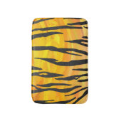 Tijger, zwart en Oranje afdrukken Badmat (Voorkant Verticaal)