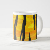 Tijger, zwart en Oranje afdrukken Grote Koffiekop (Voorkant rechts)