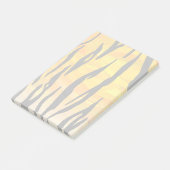 Tijger, zwart en Oranje afdrukken Post-it® Notes (Schuin)