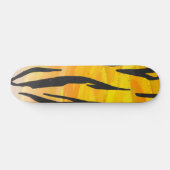 Tijger, zwart en Oranje afdrukken Skateboard (Horizontaal)