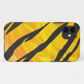 Tijger Zwart en Oranje Print Case-Mate iPhone Case (Achterkant (horizontaal))