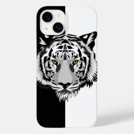 Tijger Zwart Wit Case-Mate iPhone 14 Hoesje