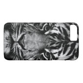 Tijger zwart-wit Case-Mate iPhone case (Achterkant (Horizontaal))