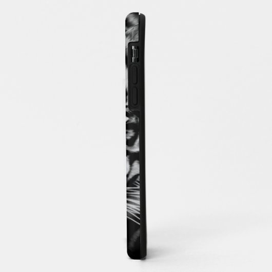 Tijger zwart-wit Case-Mate iPhone case (Achterkant/links)