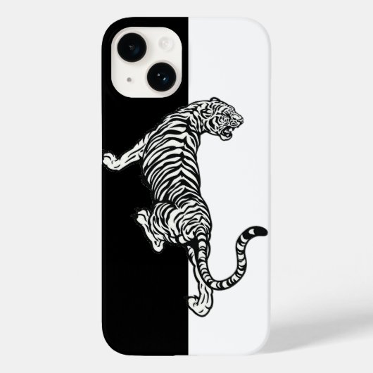 Tijger Zwart Wit Case-Mate iPhone Case (Achterkant)