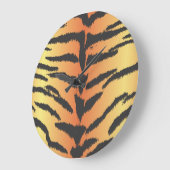 Tijgerafdrukken, tijgerstrips, afdrukken van diere grote klok (Hoek)