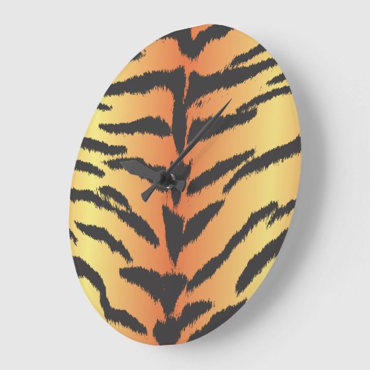 Tijgerafdrukken, tijgerstrips, afdrukken van diere grote klok (Hoek)