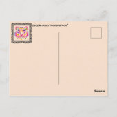 Tijgeransichtkaart Briefkaart (Achterkant)