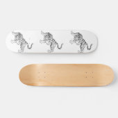  tijgerAziatische cultuur Persoonlijk Skateboard (Horizontaal)