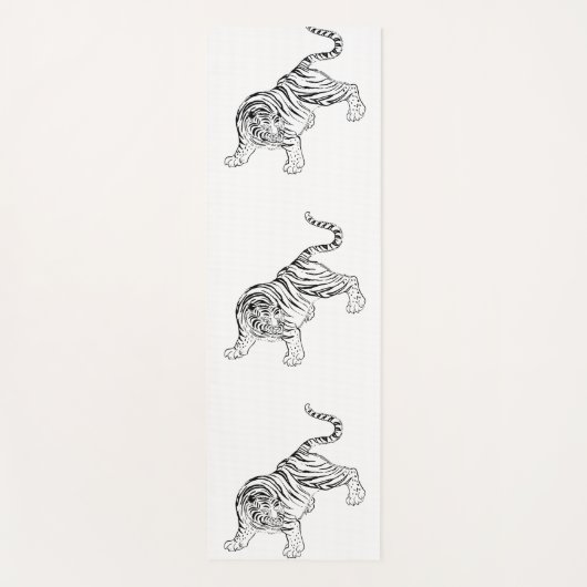  tijgerAziatische cultuur Yogamat (Voorkant)