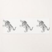  tijgerAziatische cultuur Yogamat (Voorkant (horizontaal))