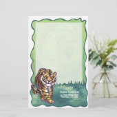 tijgerbanketbakkerij briefpapier (Staand voorkant)