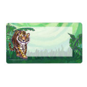 tijgerbanketbakkerij etiket (Voorkant)