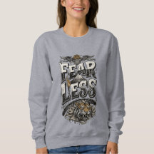 Tijgerberg Motivatie Grafische Zweetshirt zonder V