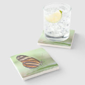 tijgerbeug stenen onderzetter (Zijkant)