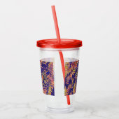 Tijgerblad Acryl Drinkbeker (Links)