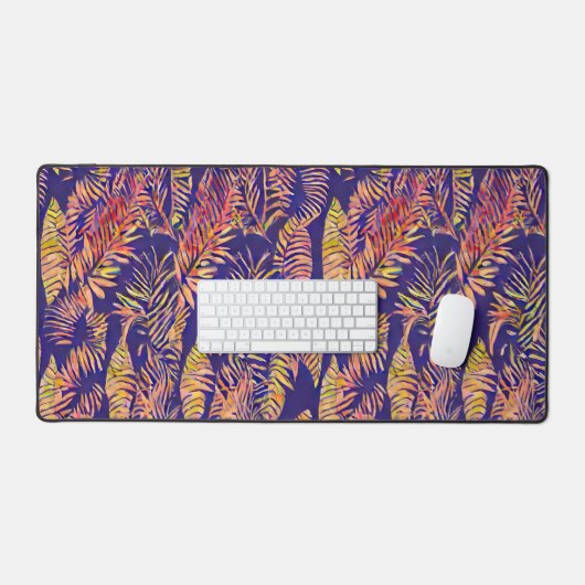 Tijgerblad Bureaumat (Keyboard & Muis)