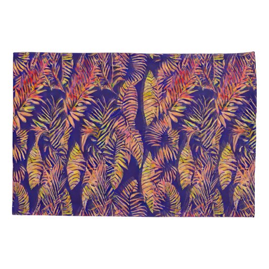 Tijgerblad Kussensloop (Achterkant-Links)