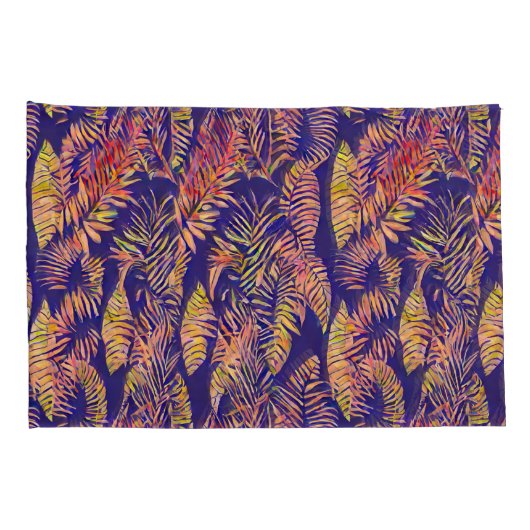 Tijgerblad Kussensloop (Achterkant-Rechts)