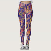 Tijgerblad Leggings (Voorkant)