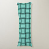 Tijgerblauwe linten body pillow lichaamskussen (Voorkant Verticaal)