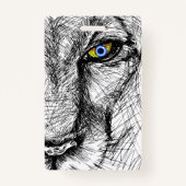 Tijgerblik Badge (Voorkant)