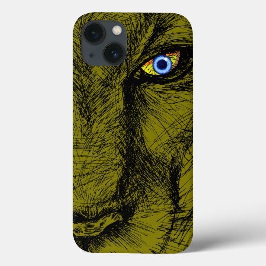 Tijgerblik Case-Mate iPhone Case (Achterkant)